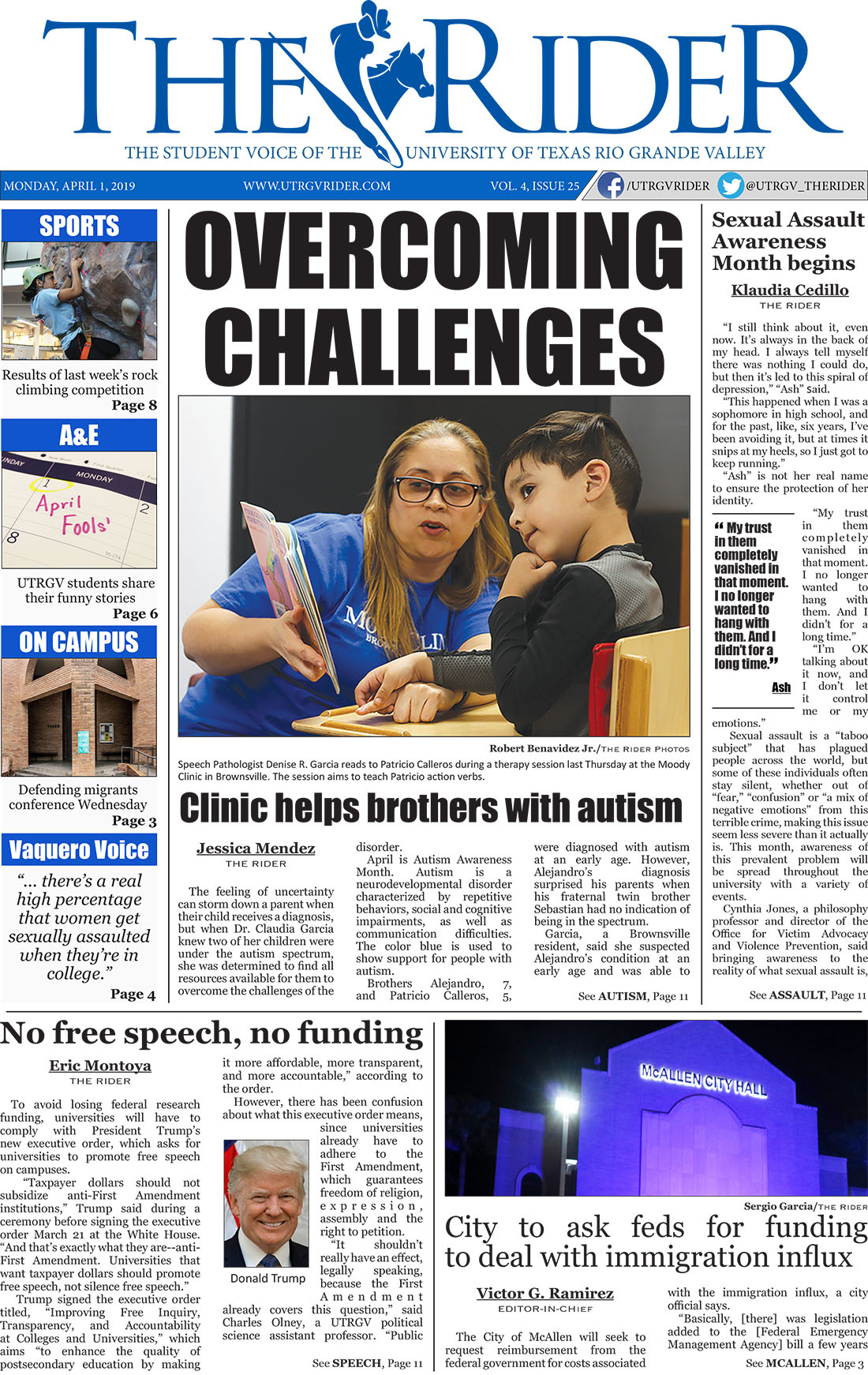 Vol. 4 The Rider Newspaper