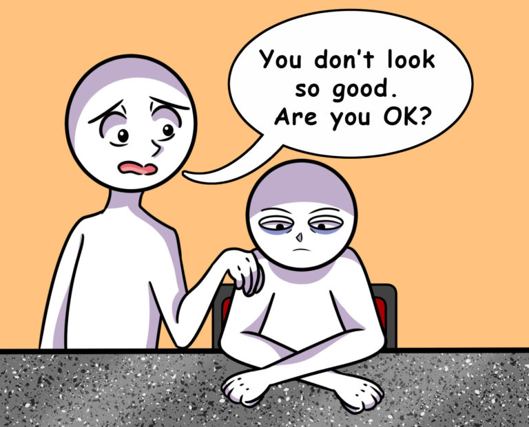 No Sleep Comic Panel 1