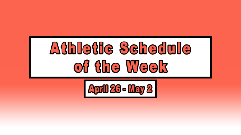 Atheltic Schedule OTW0426