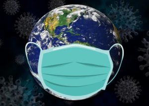 According to Christopher Gabler, an assistant professor at UTRGV’s School of Earth, Environment and Marine Sciences, the COVID-19 pandemic has reduced air pollution due to the lack of travel during quarantine. Thus, the Earth’s ecosystems have begun to slowly repair themselves. Roxanna Miranda/The Rider Photo Illustrations