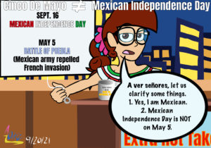 Mexican Independence Day is not May 5th[jpg]