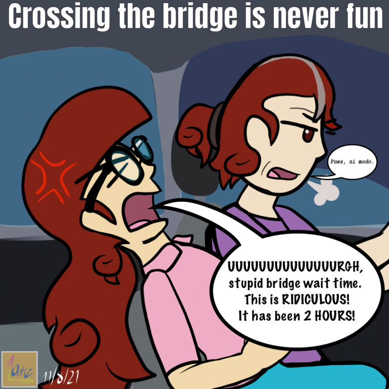 Crossing the bridge is not fun [jpg]