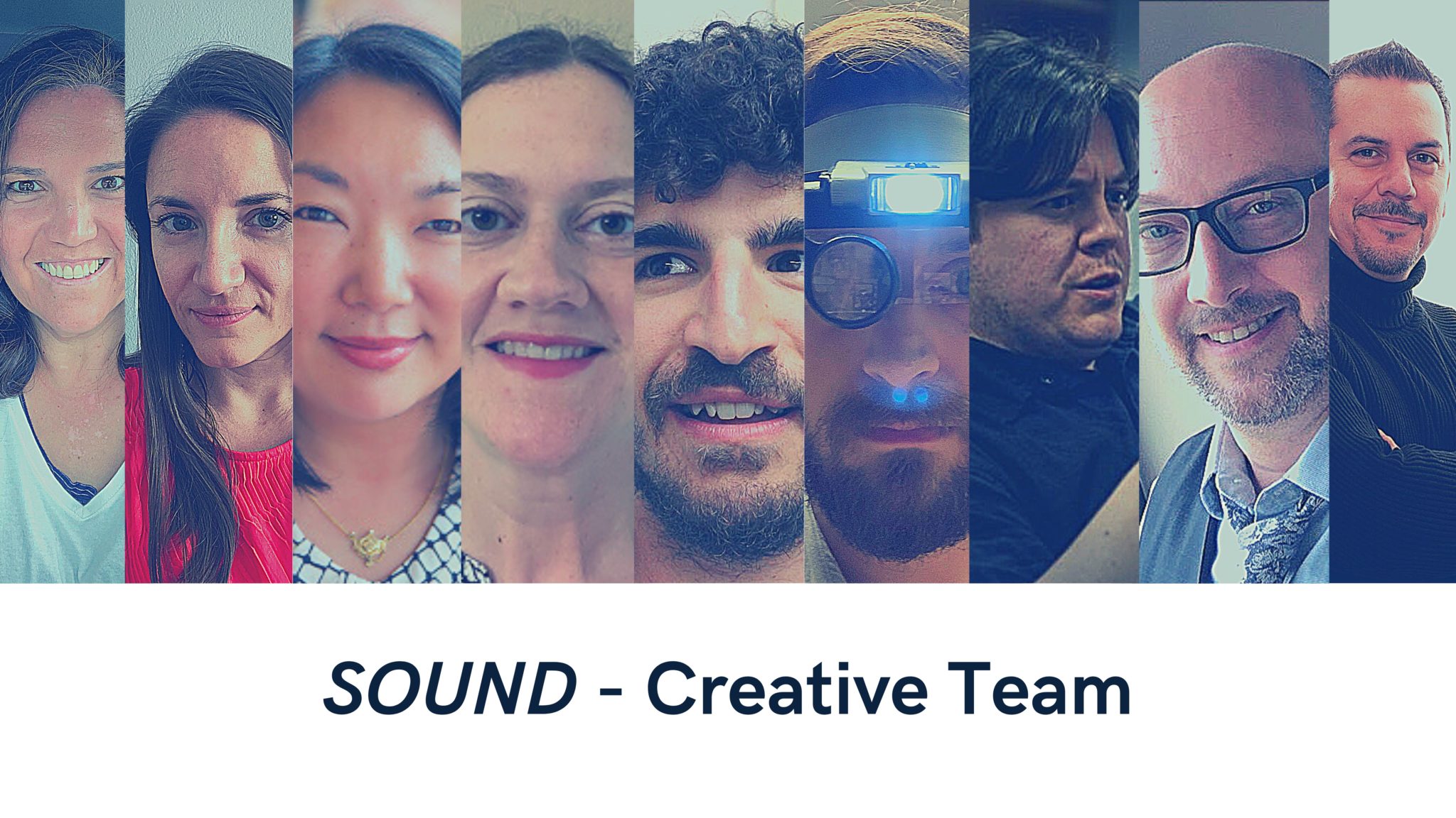 White Blue Green and Yellow Photo Collage Modern New Hire Resources Company Presentation