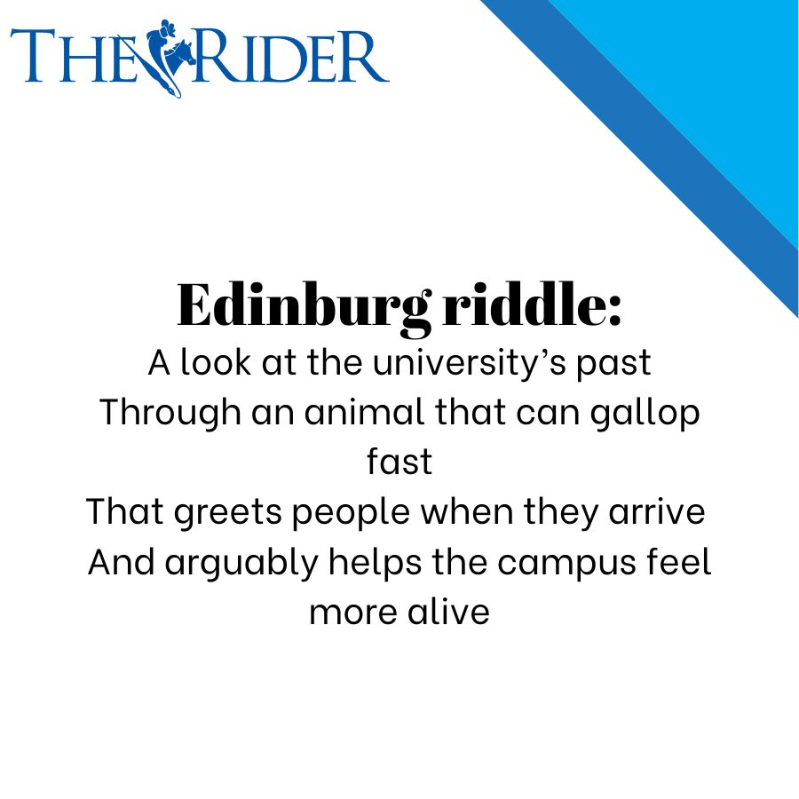 Editorial Cartoon - The Rider Newspaper