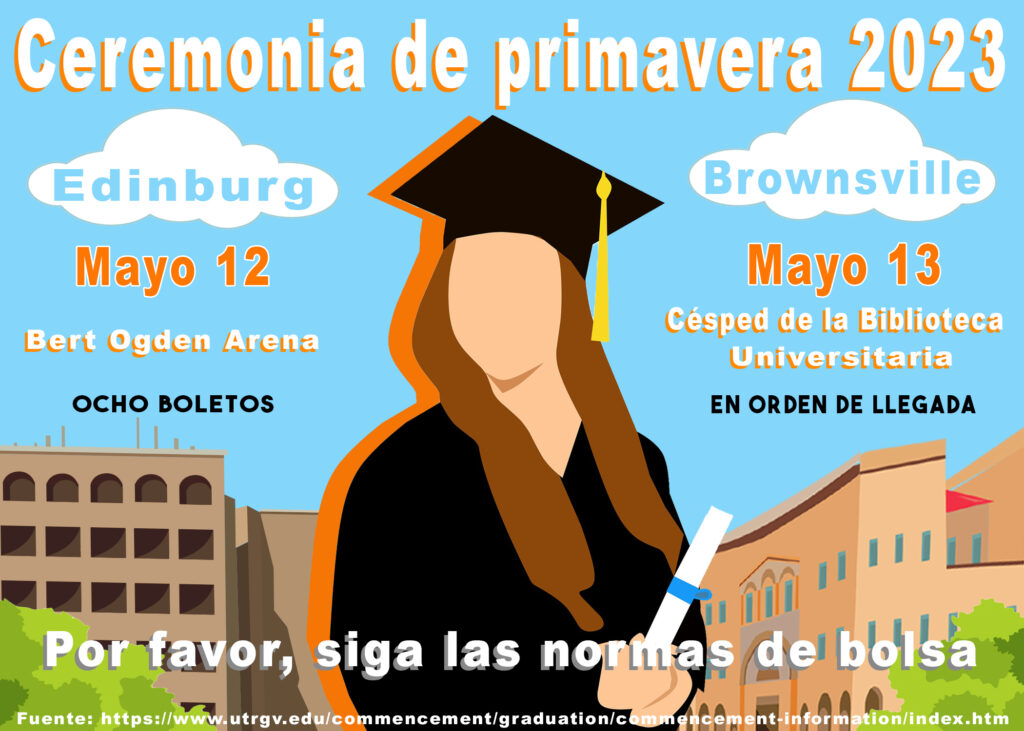 Alumnos de UTRGV se preparan para la graduación de primavera - The ...