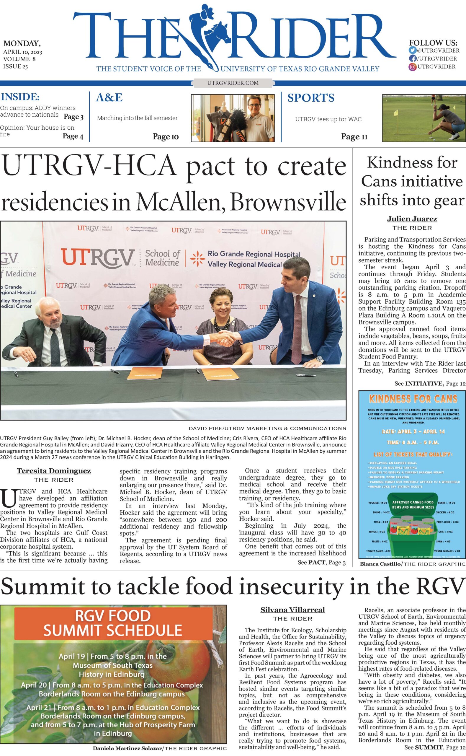 UTRGV-HCA pact to create