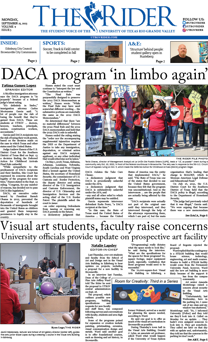 Vol. 9 - The Rider Newspaper