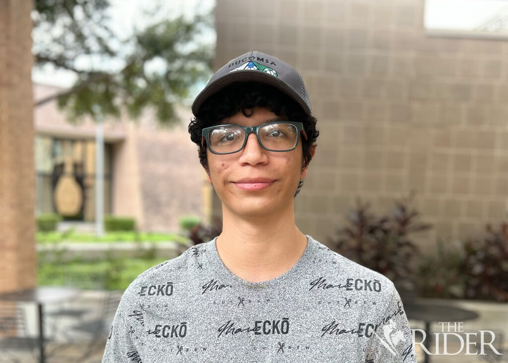 “The role model in my personal life would be my mom because she always looked out for me in my toughest moments and she’s always been there. And I love her a lot for that, and I’ll always care about her.” Jose Guerrero finance freshman