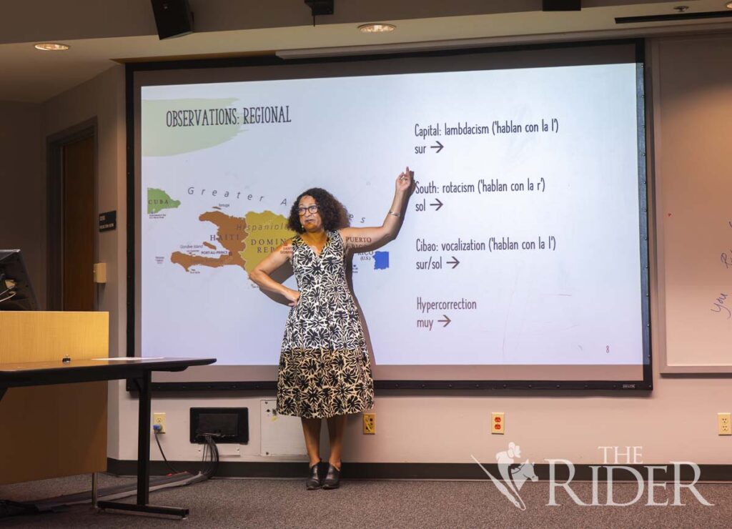 The Rider Linguistics and beyond A look at language