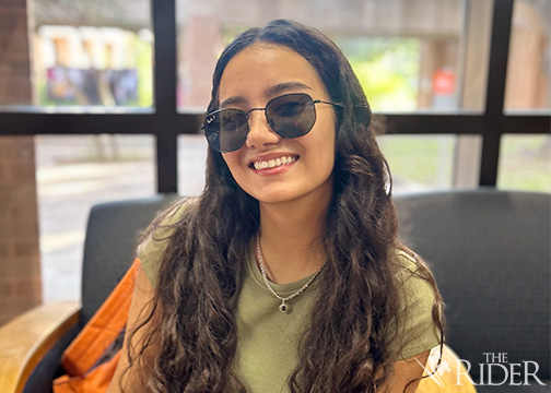 “I’m definitely gonna go to Mexico and spend time with my family, but I would definitely be studying ’cause I do have a couple more finals to go.” Valery Cantú biology senior