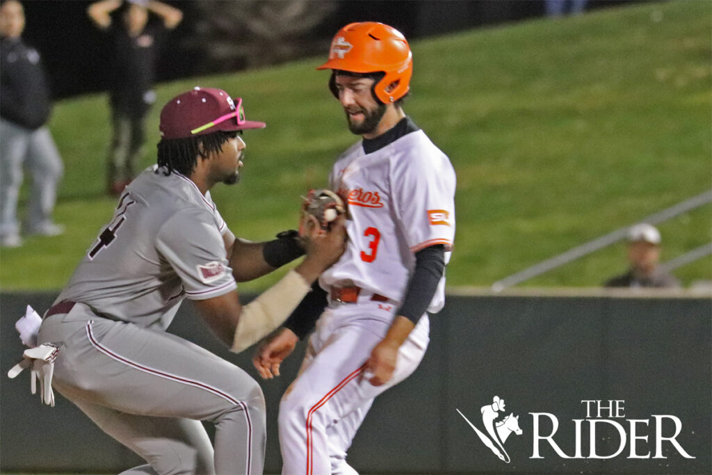 Wiatrek Dazzles Offense Feasts On Opening Day The Rider Newspaper Wiatrek Dazzles Offense Feasts On Opening Day The Rider Newspaper