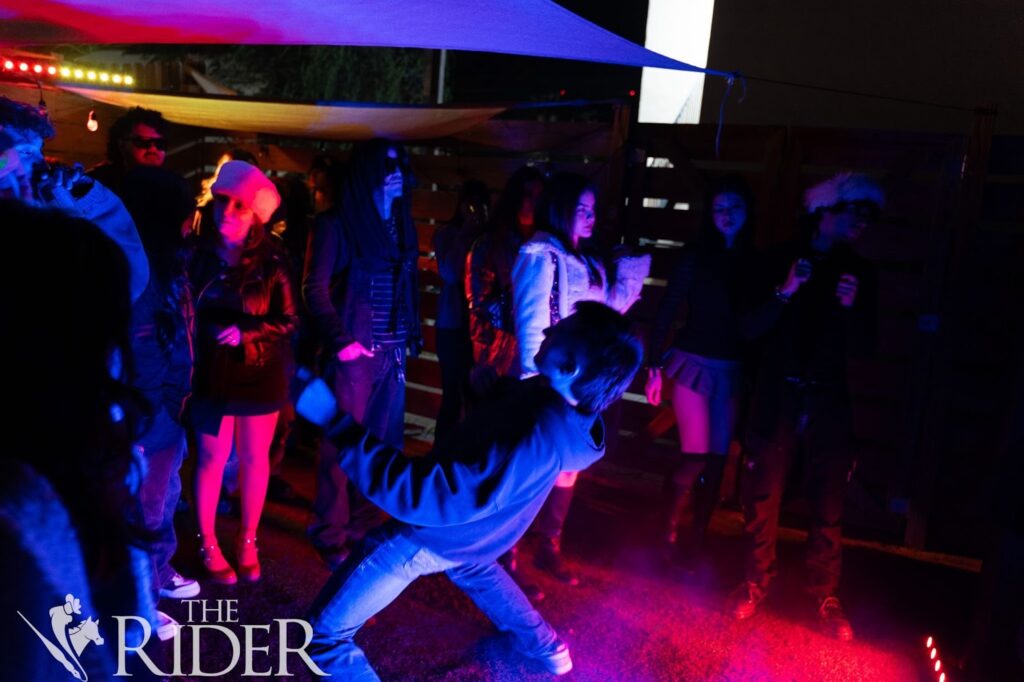 Rio Grande Valley residents gather around the dance floor Jan. 17 at The Gremlin, located at 322 S. 16th St. in McAllen. They move around and jive to the sounds of DJ Nox and improvise as the beats grow bolder. Jose Rodriguez/THE RIDER