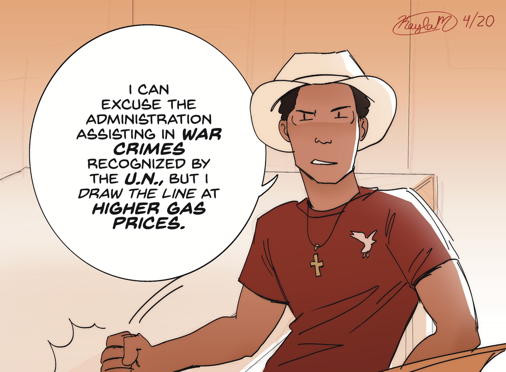 Excaus Post Rider You can excuse war crimes? - The Rider Newspaper